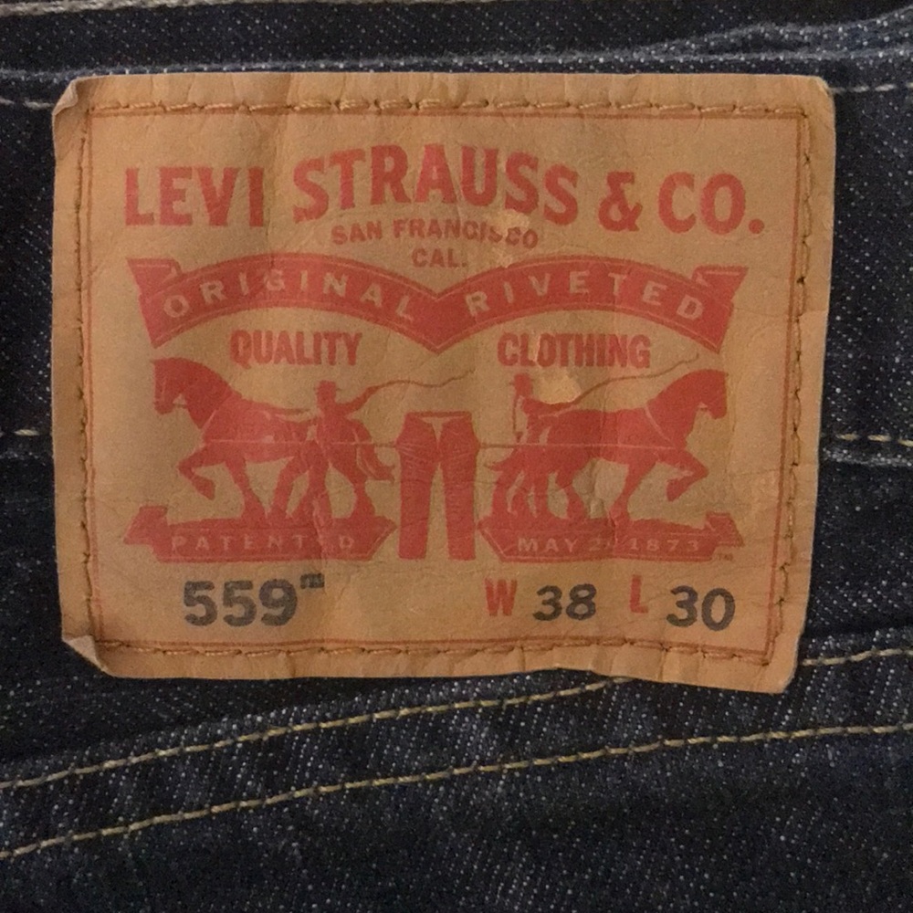 Levi Strauss | 559 | Men’s Blue Jeans W 38 L 30